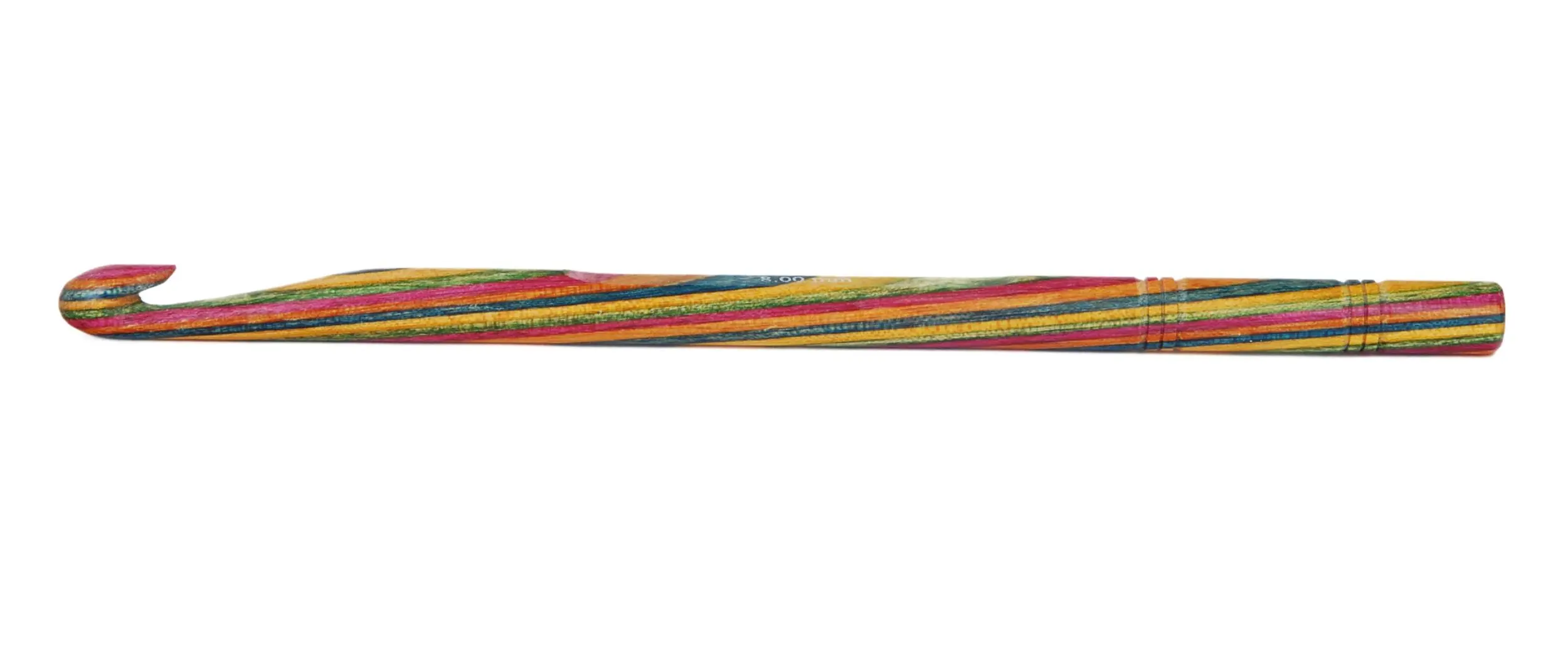 20709 Крючок вязальний односторонній Symfonie Wood KnitPro, 15 см, 6.00 мм