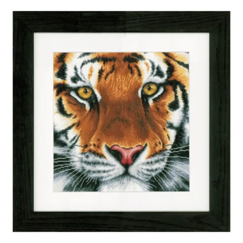 PN-0156104 Набір для вишивки хрестом LanArte Tiger Тигр