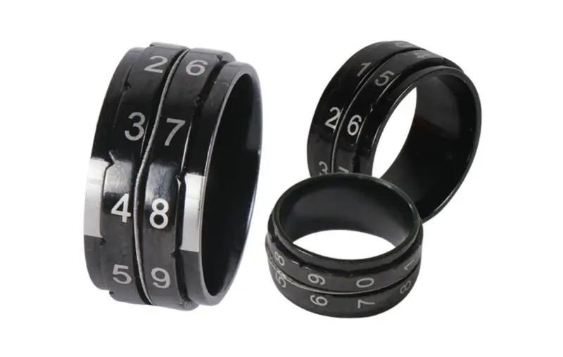 10870 Лічильник рядів Size12 (21.4 мм Inner ID) Black Row Counters Rings KnitPro