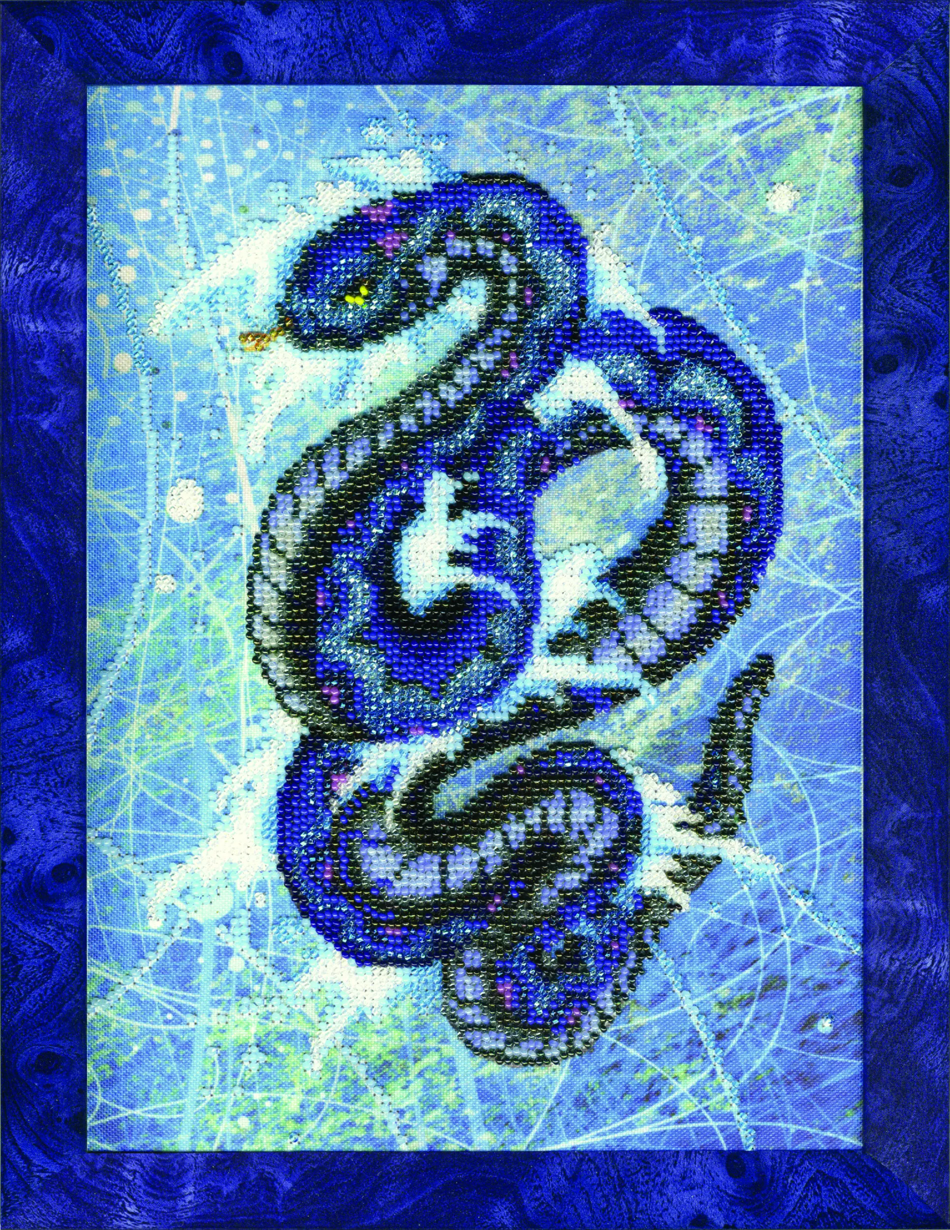 Набір для вишивання бісером Чарівна Мить Б-654 Змія