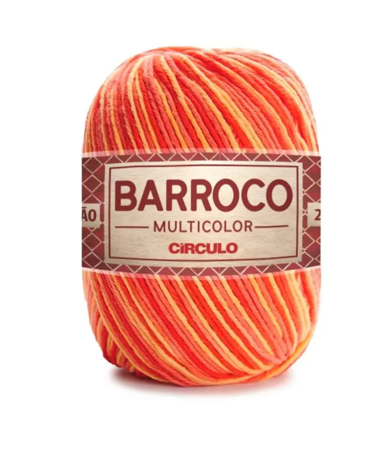 9157 BARROCO MULTICO (100% бавовна, 200гр. 226м. 6 мот. в уп.)