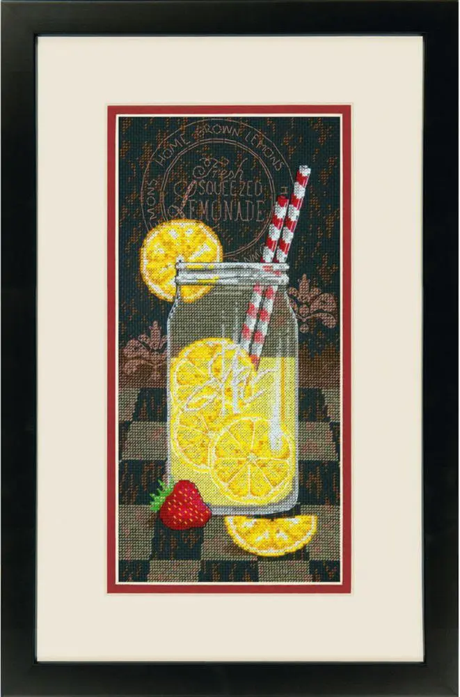 70-35324 Набір для вишивання хрестом DIMENSIONS Lemonade Diner Лимонадний обід