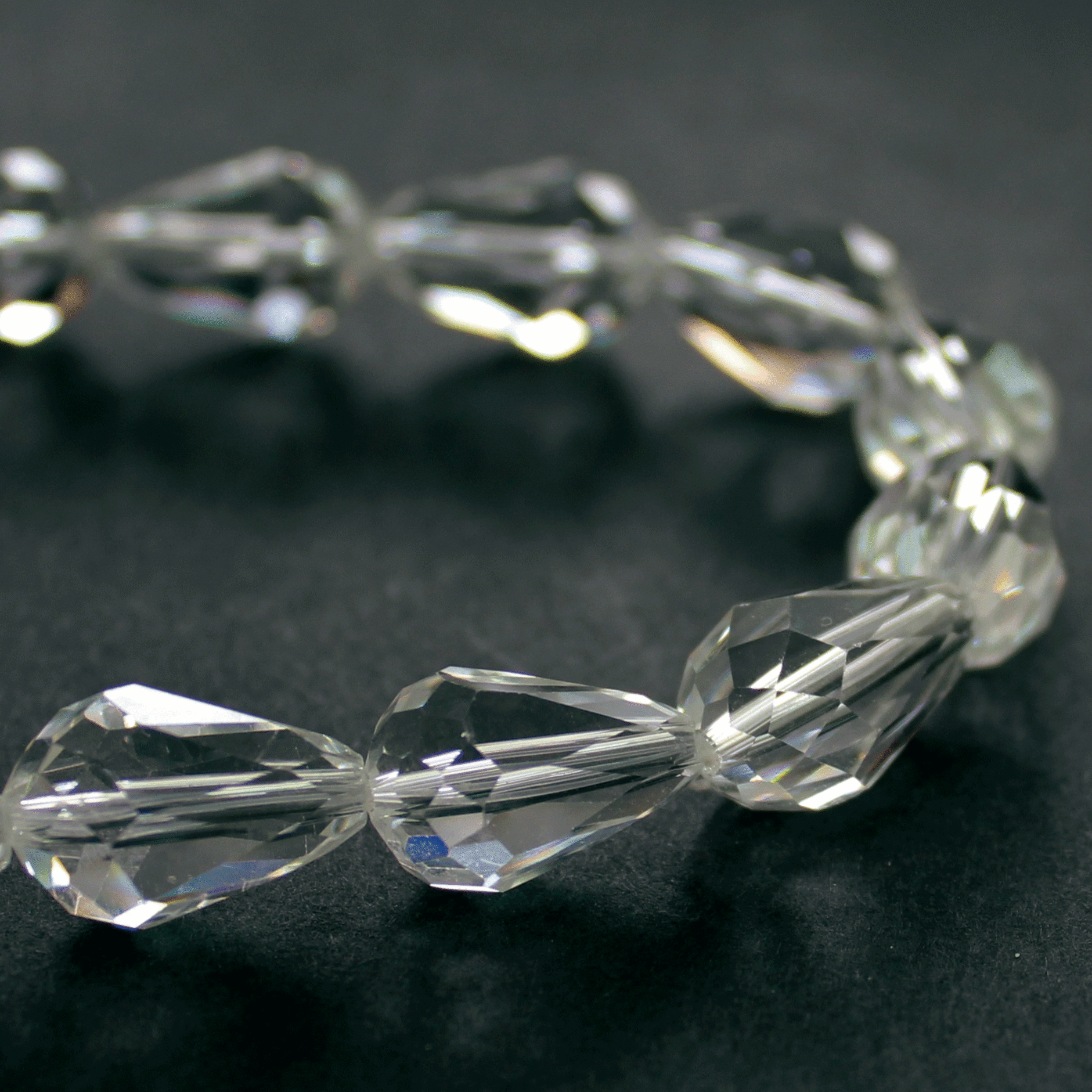 11354/001C,12X16 MM,22шт/нитка Crystal Art намистини