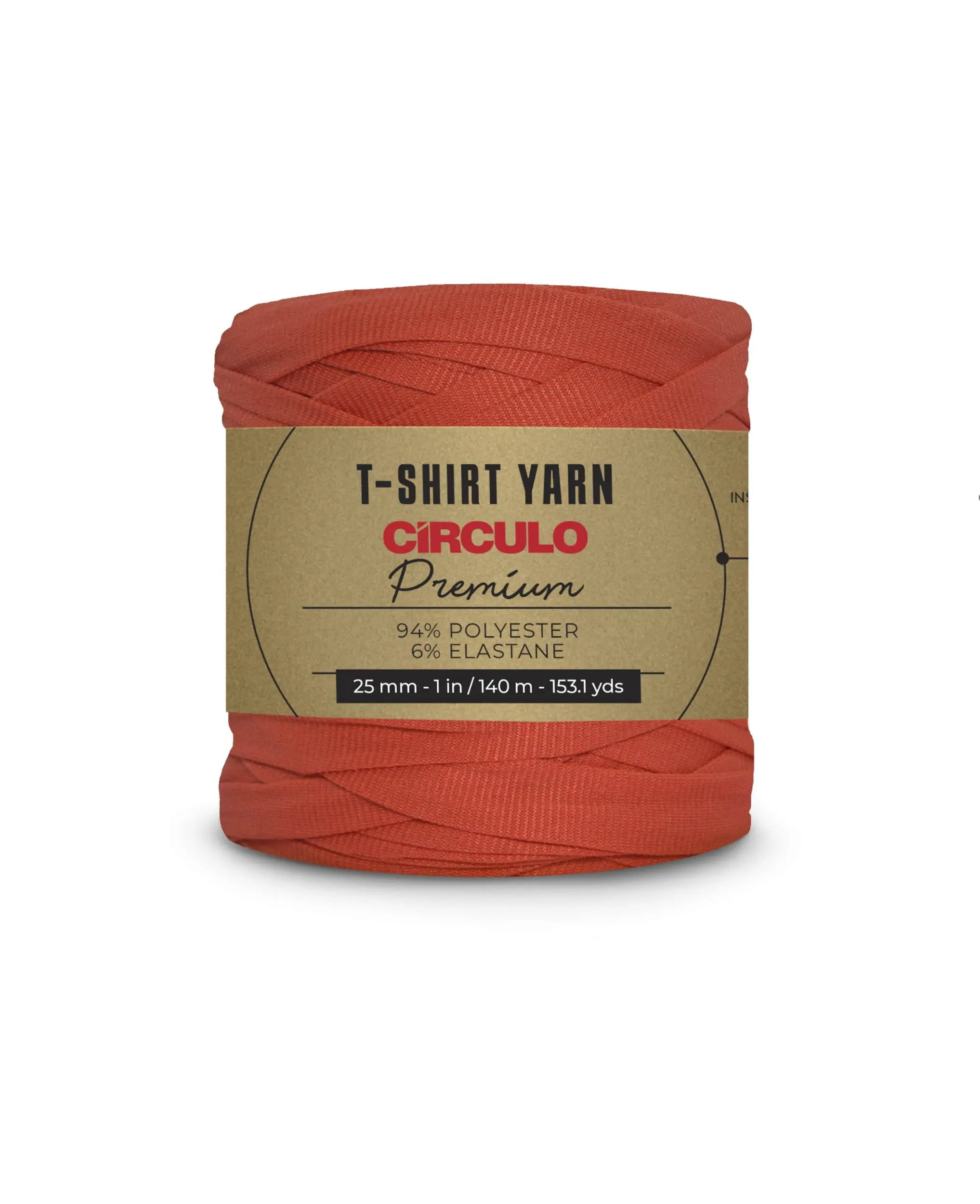 3881 PREMIUM T-SHIRT YARN (94% поліестер, 6% еластан, 270гр. 140м 4 мот. в уп.)