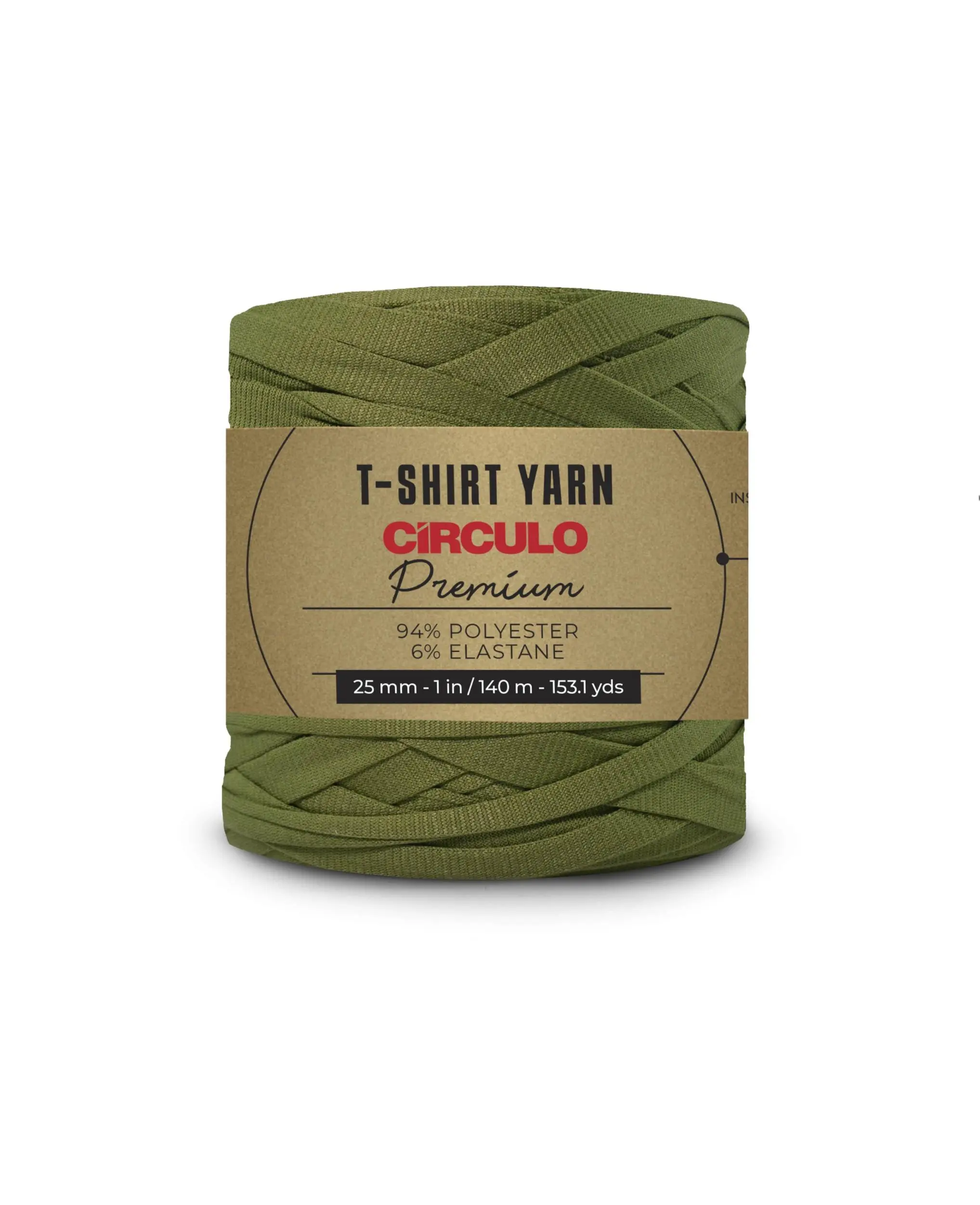 5092 PREMIUM T-SHIRT YARN (94% поліестер, 6% еластан, 270гр. 140м 4 мот. в уп.)