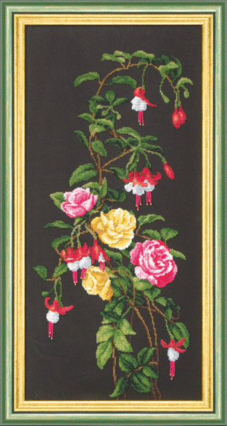 Набір для вишивання бісером Чарівна Мить Б-061 Троянди