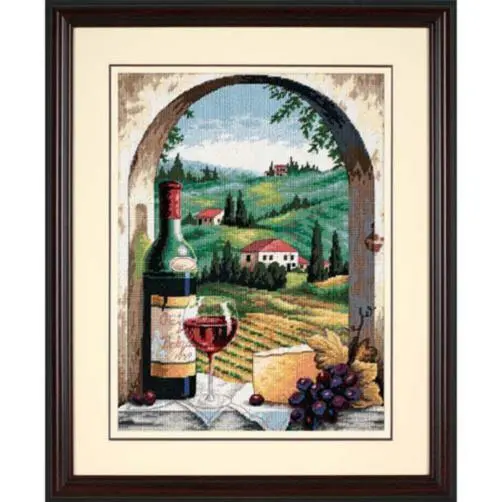 20054 Набір для вишивання (гобелен) DIMENSIONS Tuscan View Вид на Тоскану