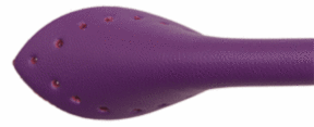 10912 Ручки для сумок (штучна шкіра) пришивні, Purple KnitPro 