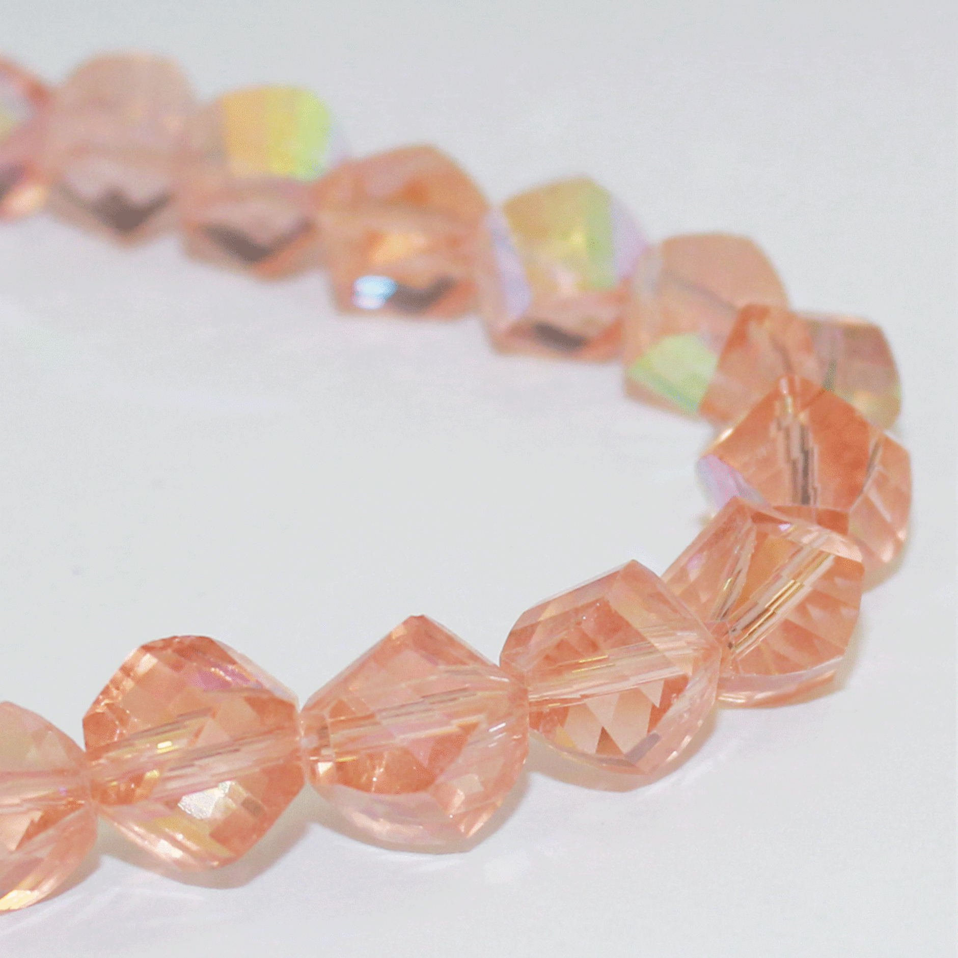 11334/050HRBC,10MM,44шт/нитка Crystal Art намистини