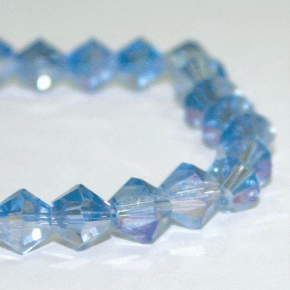 11304/016ABC,8MM,54шт/нитка Crystal Art намистини