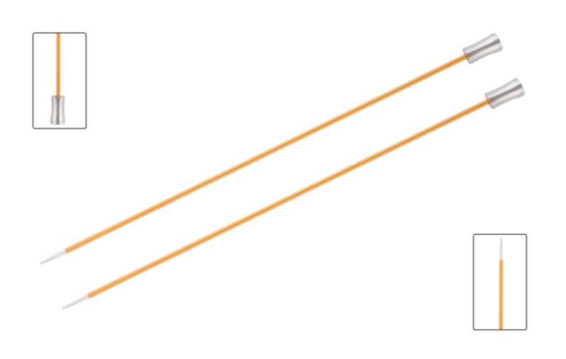47232 Спиці прямі Zing KnitPro, 25 см, 2.25 мм