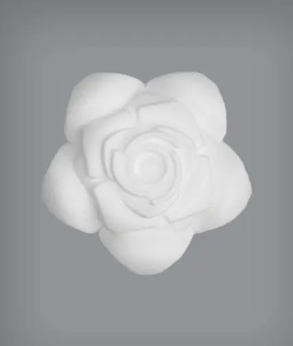 OFROSU Пінопластове заготовлення, троянда 8см