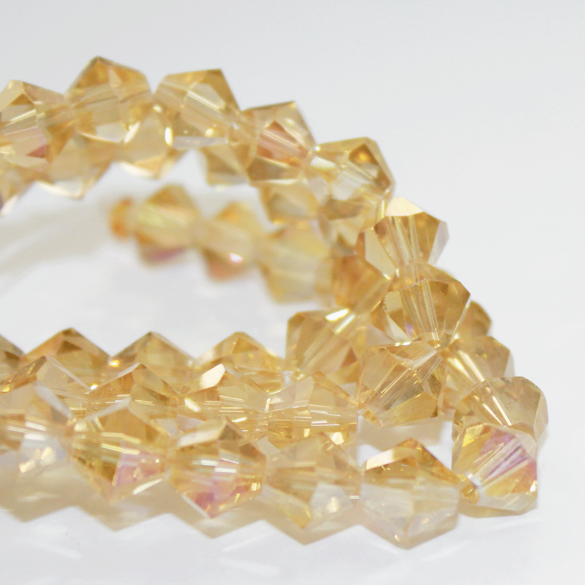 11304/055ABC,8MM,54шт/нитка Crystal Art намистини