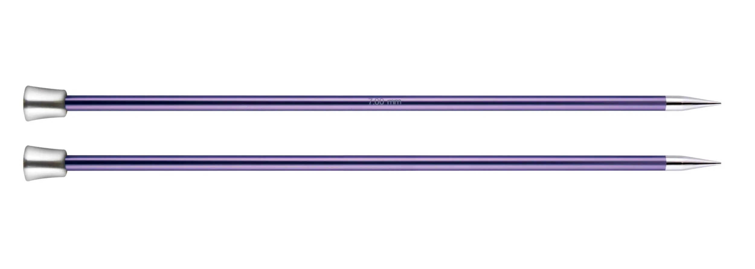 47335 Спиці прямі Zing KnitPro, 40 см, 7.00 мм