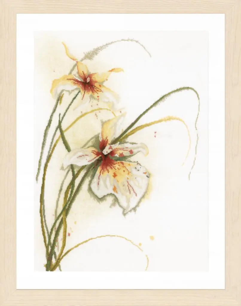 PN-0008014 Набір для вишивки хрестом LanArte Orchid Орхідея