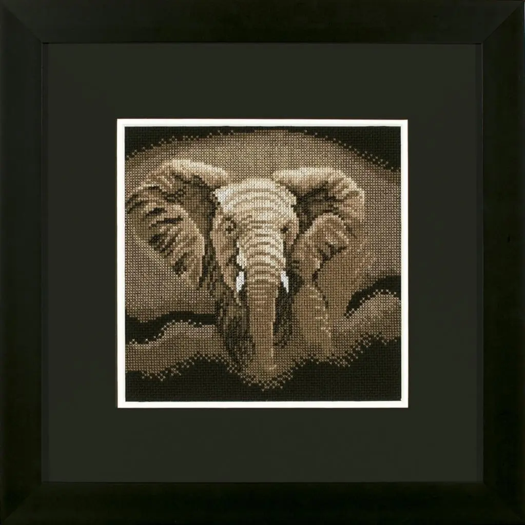 PN-0008178 Набір для вишивки хрестом LanArte Elephant Слон