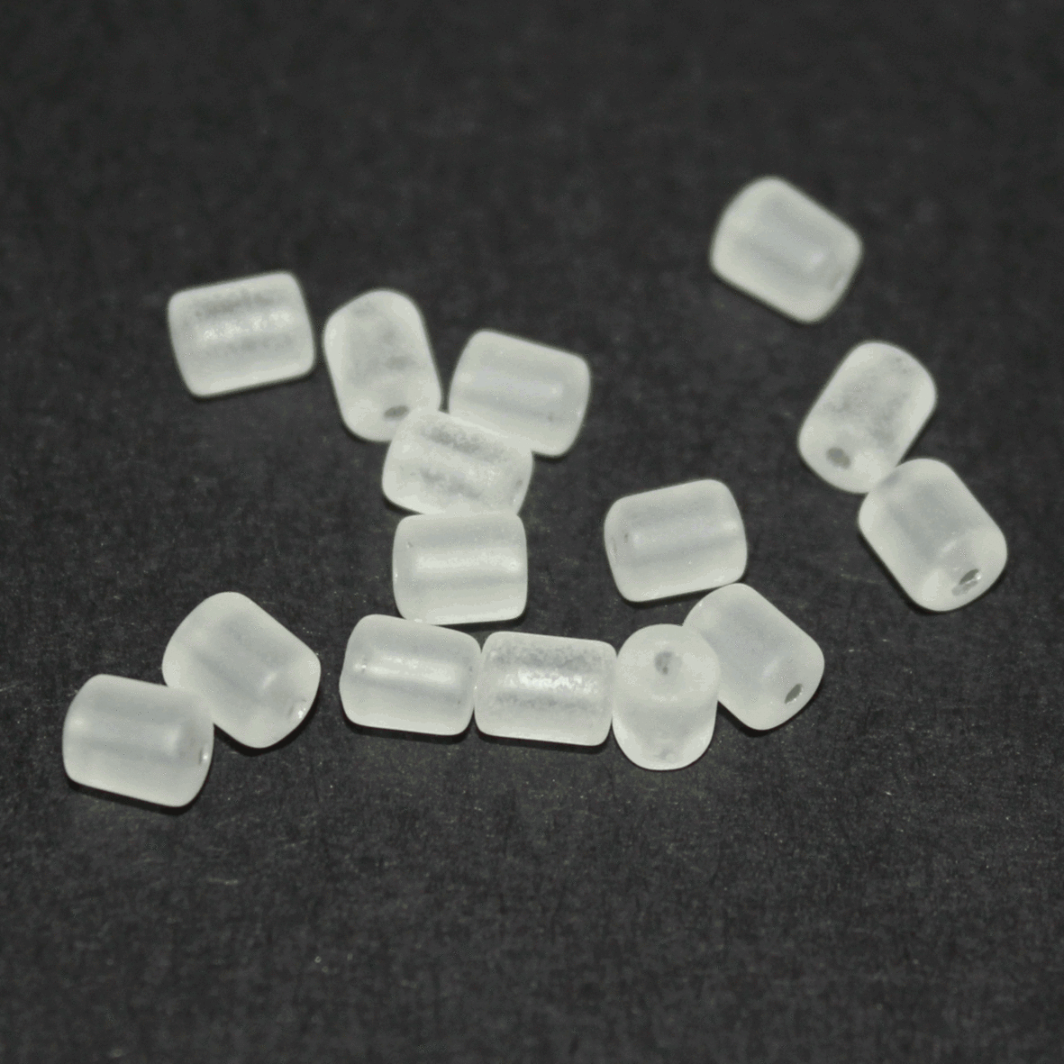 11053/001C,4X5 MM,50г.MATT PLAIN намистини Crystal Art