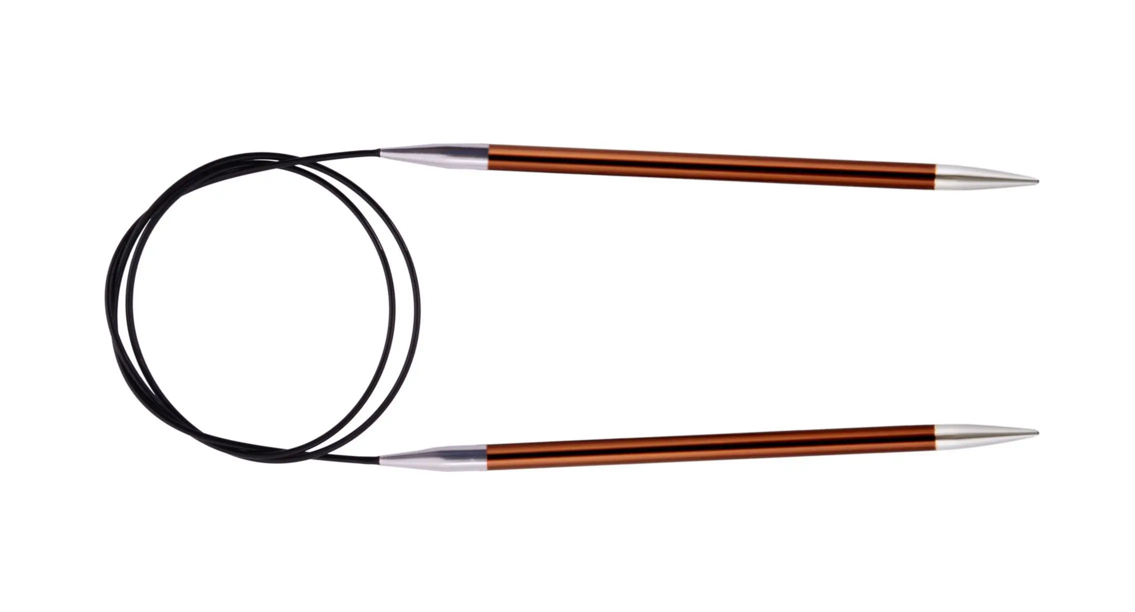 47132 Спиці кругові Zing KnitPro, 80 см, 5.50 мм