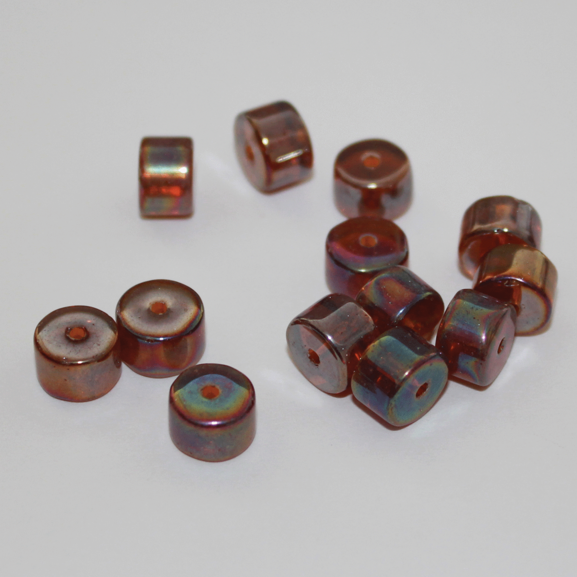 11066/017C,9X6 MM,50г.RAINBOW намистини Crystal Art