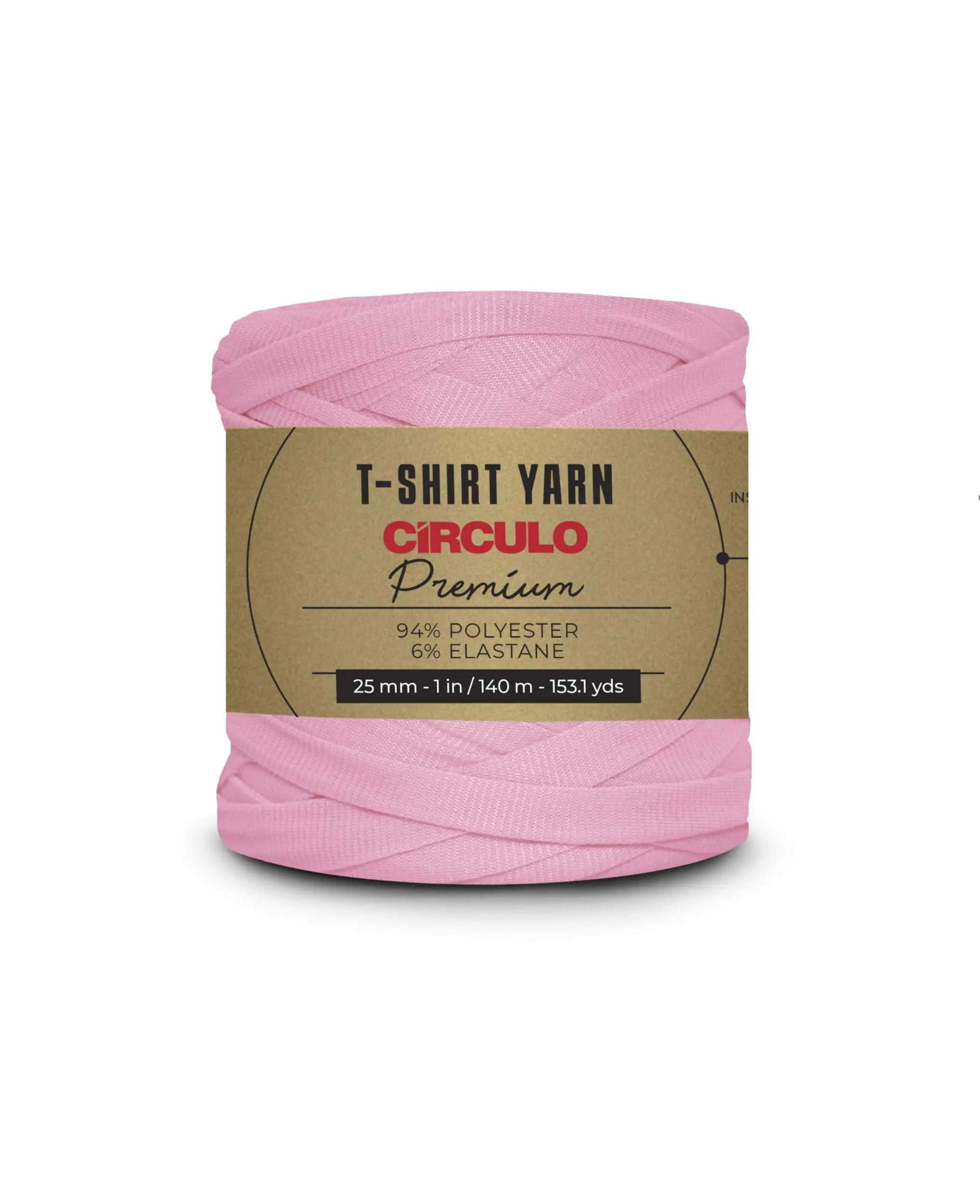 3161 PREMIUM T-SHIRT YARN (94% поліестер, 6% еластан, 270гр. 140м 4 мот. в уп.)