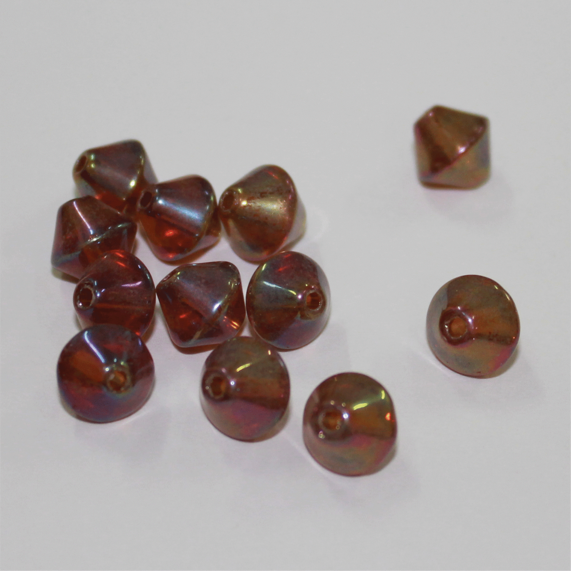 11095/017C,8X8 MM,50г.RAINBOW намистини Crystal Art