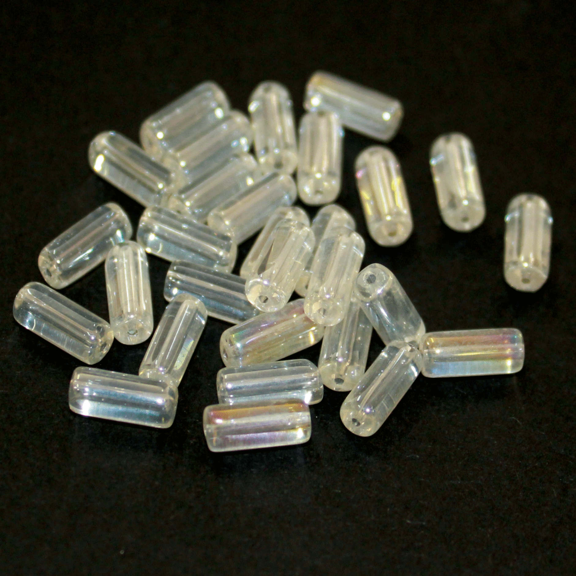 11055/001C,4X10 MM,50г.LUSTER намистини Crystal Art