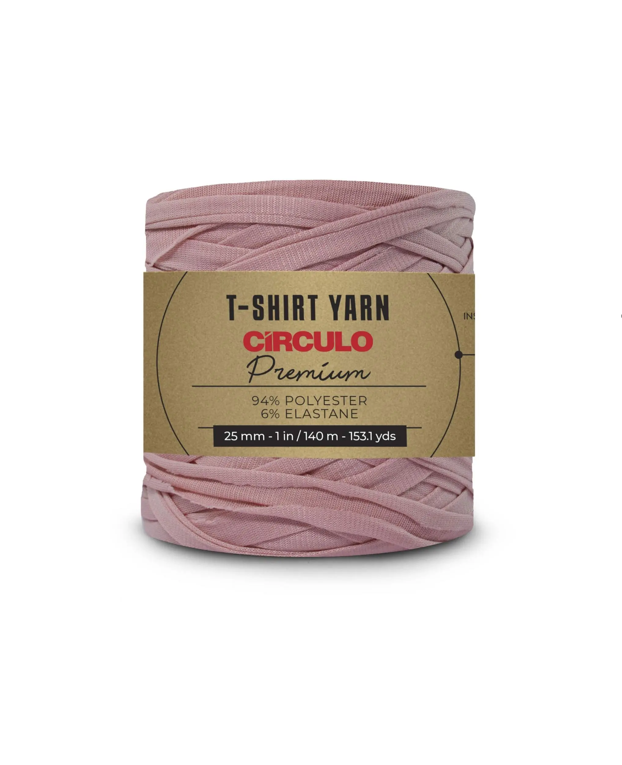 3753 PREMIUM T-SHIRT YARN (94% поліестер, 6% еластан, 270гр. 140м 4 мот. в уп.)