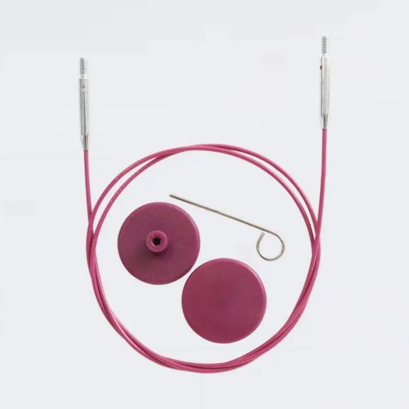 10647 Поворотний кабель із нейлоновим покриттям Mindful KnitPro, 150 см