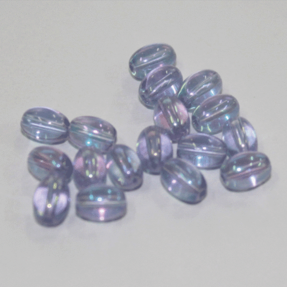 11028/013C,4X5 OV,50г.RAINBOW бусины Crystal Art