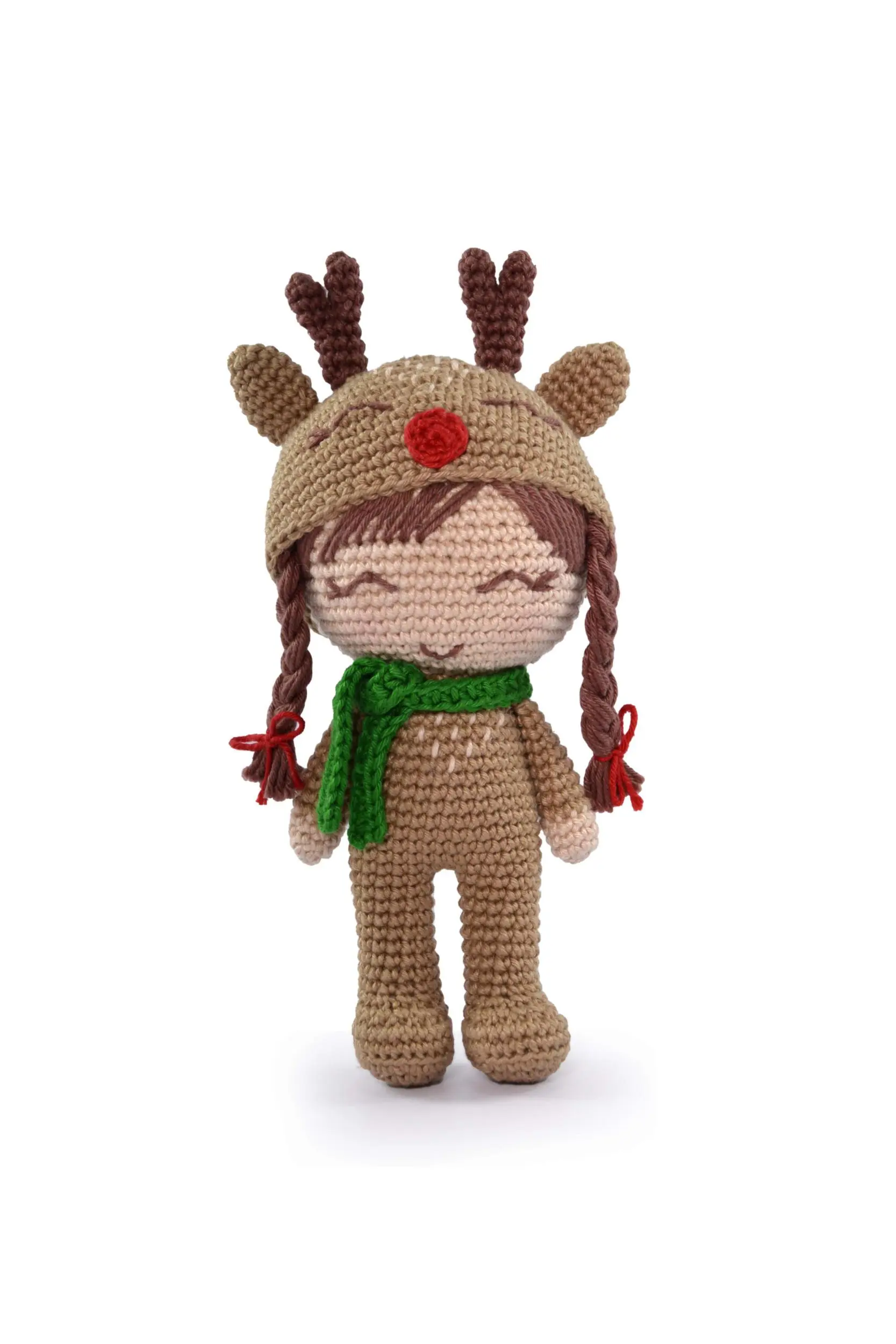 6 AMIGURUMI KIT - CHRISTMAS  (100% бавовна)