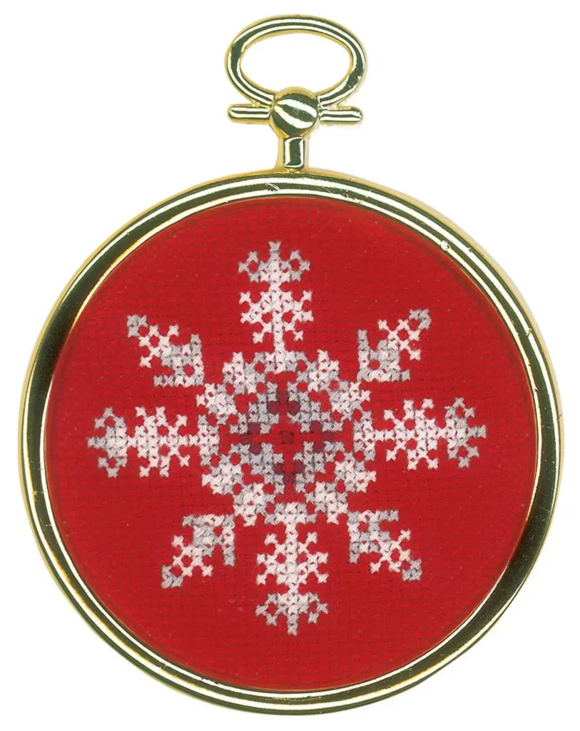 PN-0172218 Набір для вишивання хрестом Vervaco Ice star Крижана зірка