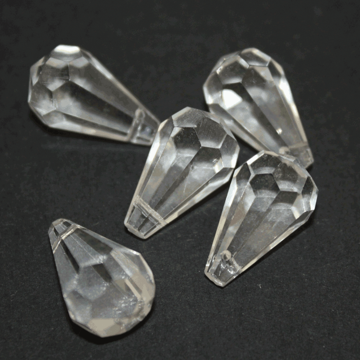 11361/001C,12Х20 MM,(10 шт.в упаковці) Crystal Art намистини