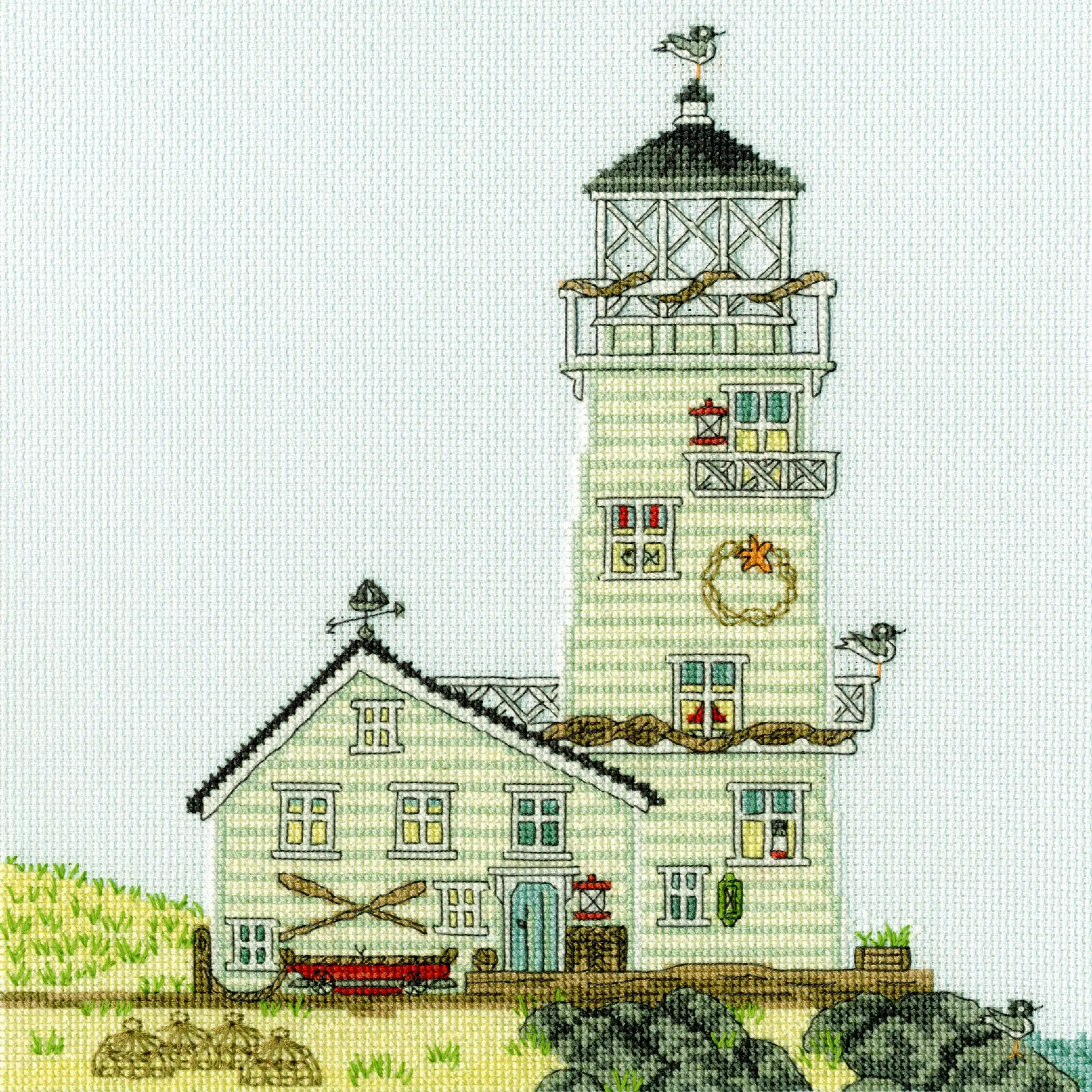 XSS6 Набір для вишивання хрестом New England – The Lighthouse Нова Англія - ​​Маяк
