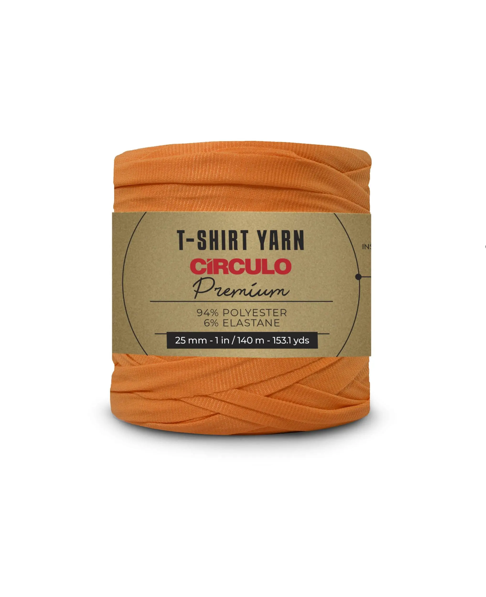 4222 PREMIUM T-SHIRT YARN (94% поліестер, 6% еластан, 270гр. 140м 4 мот. в уп.)