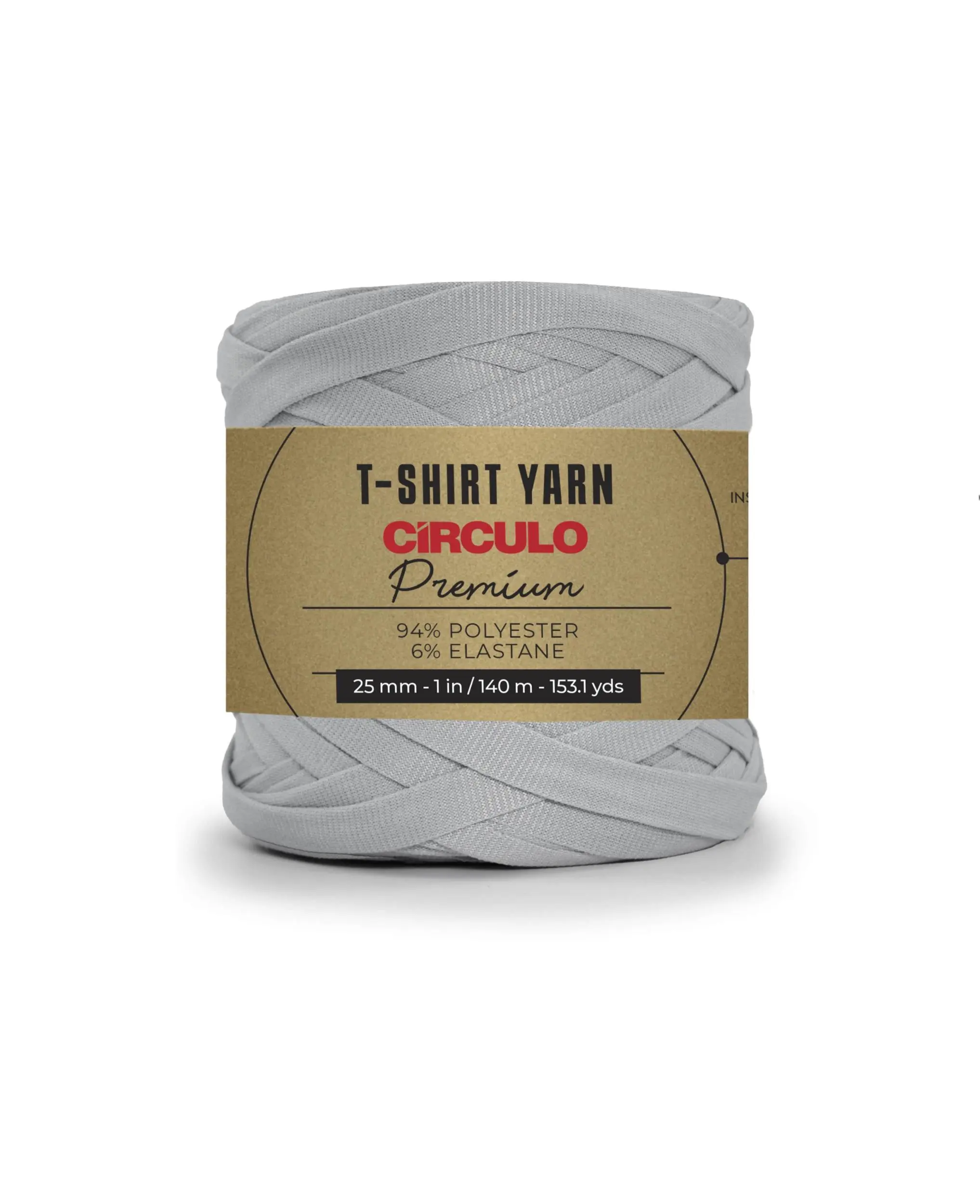 8225 PREMIUM T-SHIRT YARN (94% поліестер, 6% еластан, 270гр. 140м 4 мот. в уп.)