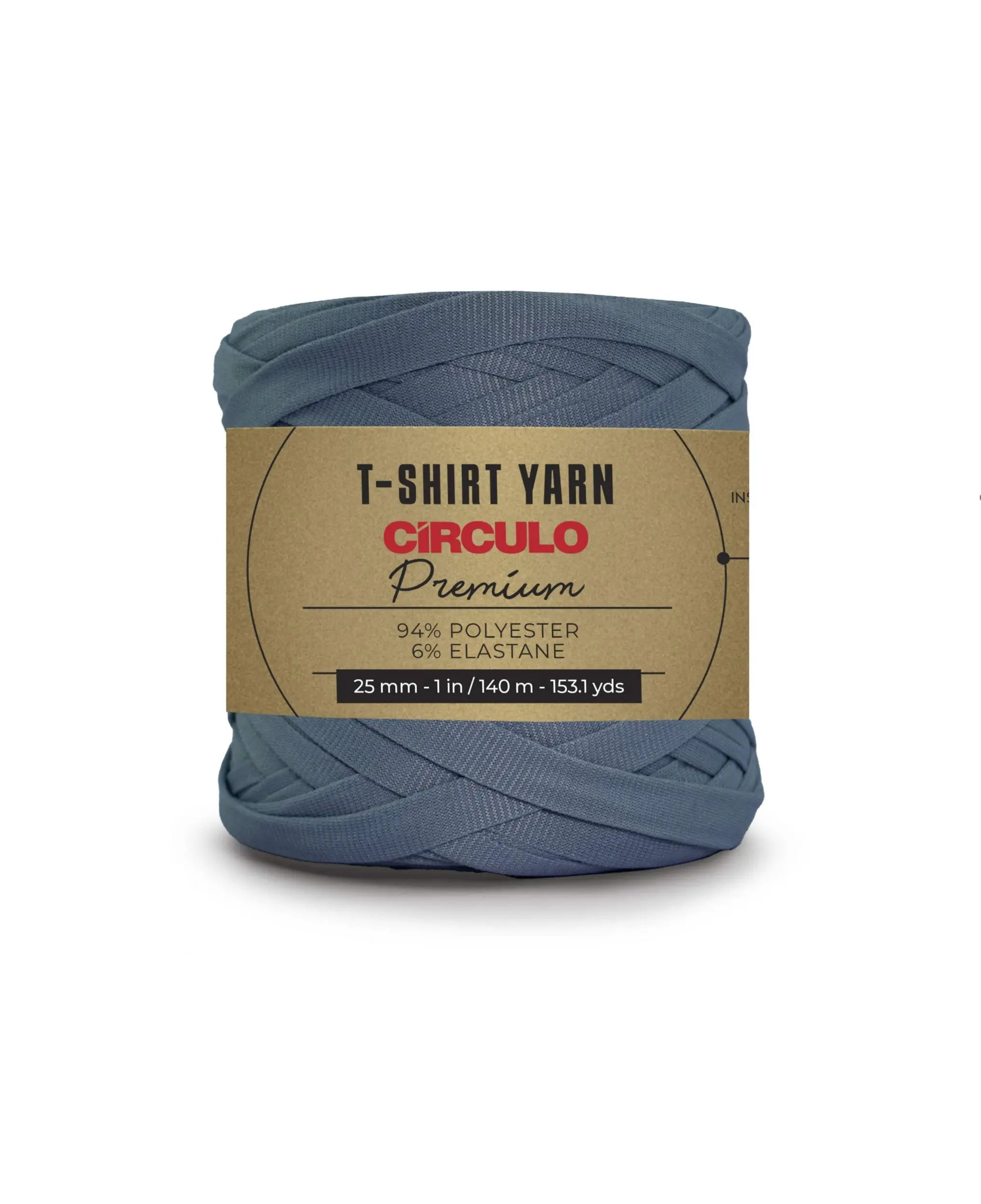 2966 PREMIUM T-SHIRT YARN (94% поліестер, 6% еластан, 270гр. 140м 4 мот. в уп.)