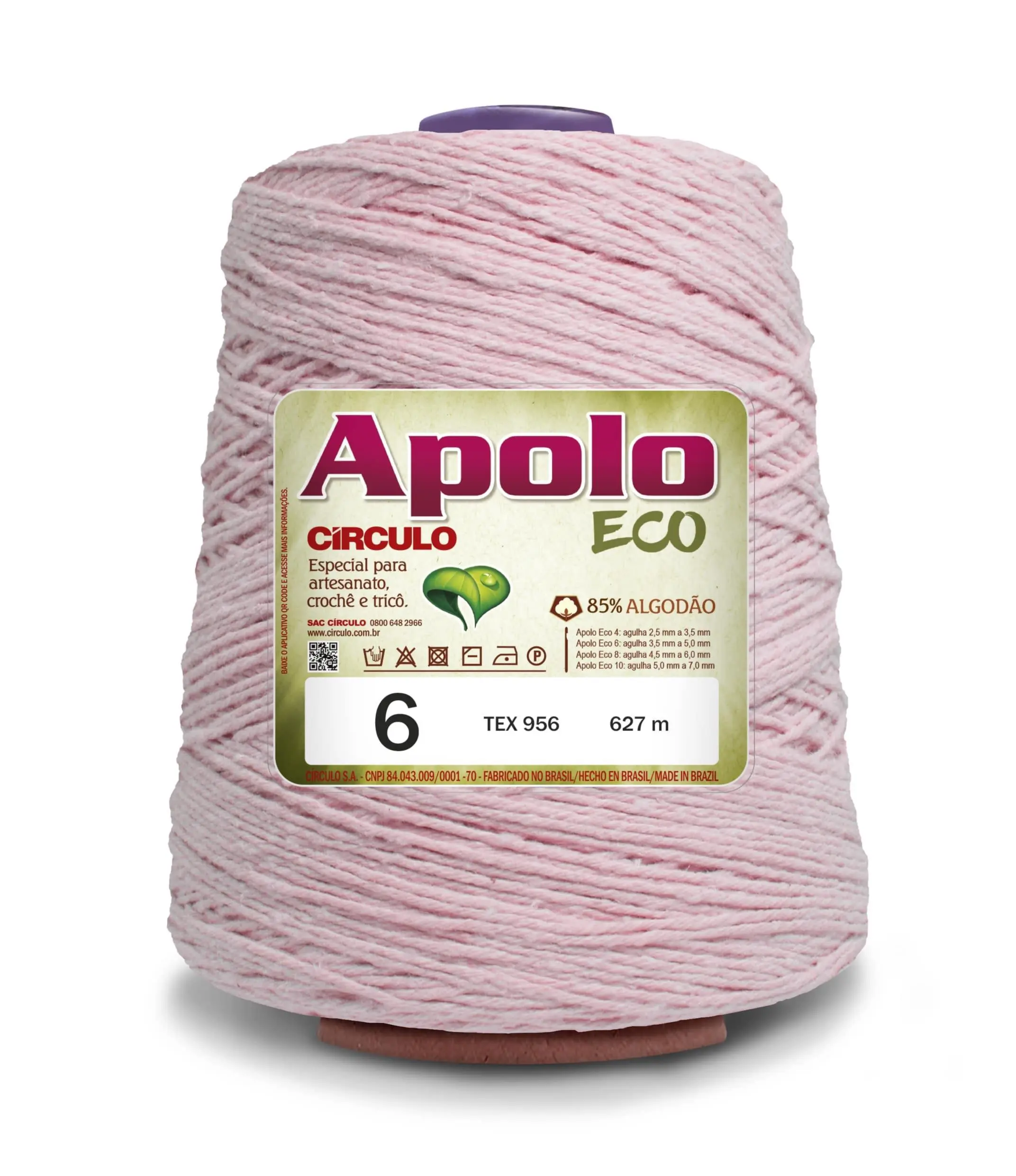 3526 APOLO ECO 6 (85% бавовна, 15% волокна, 600гр, 627м 1шт)