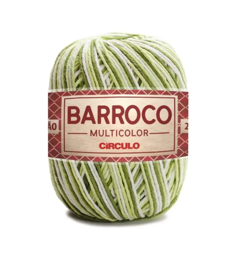 9391 BARROCO MULTICO (100% бавовна, 200гр. 226м. 6 мот. в уп.)
