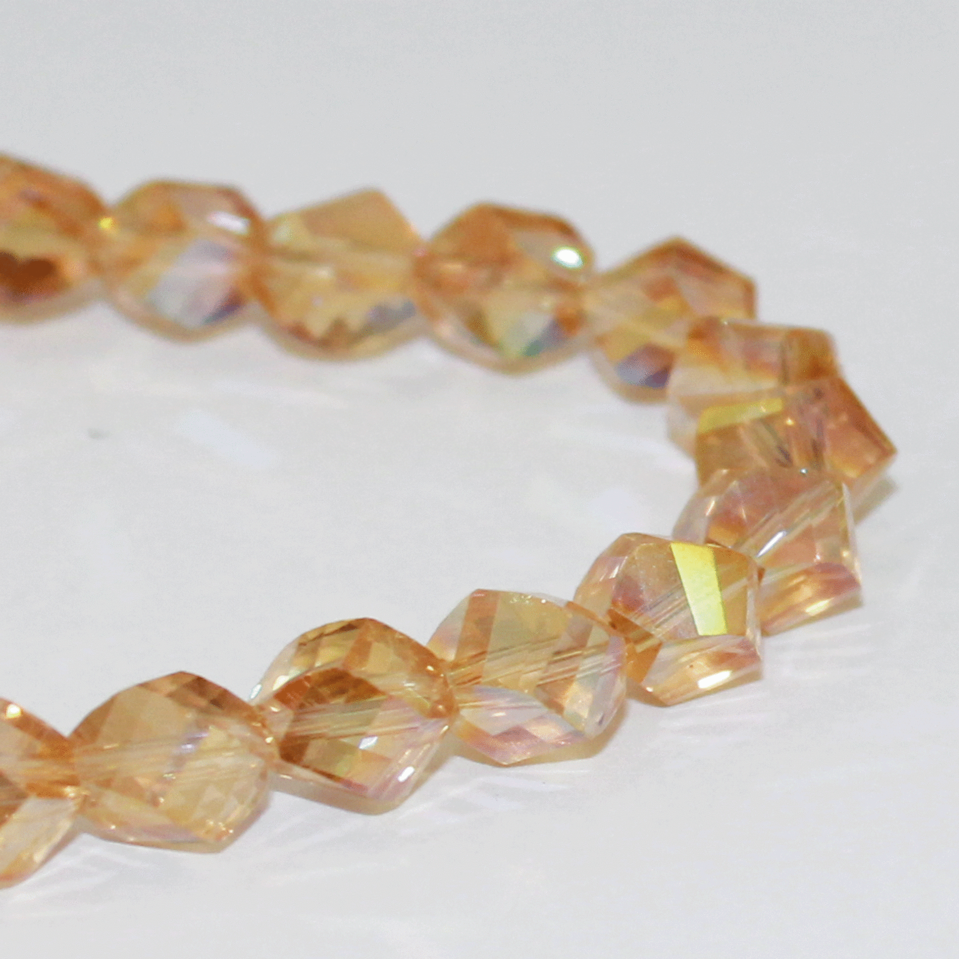 11332/020ABC,8MM,56шт/нитка Crystal Art намистини