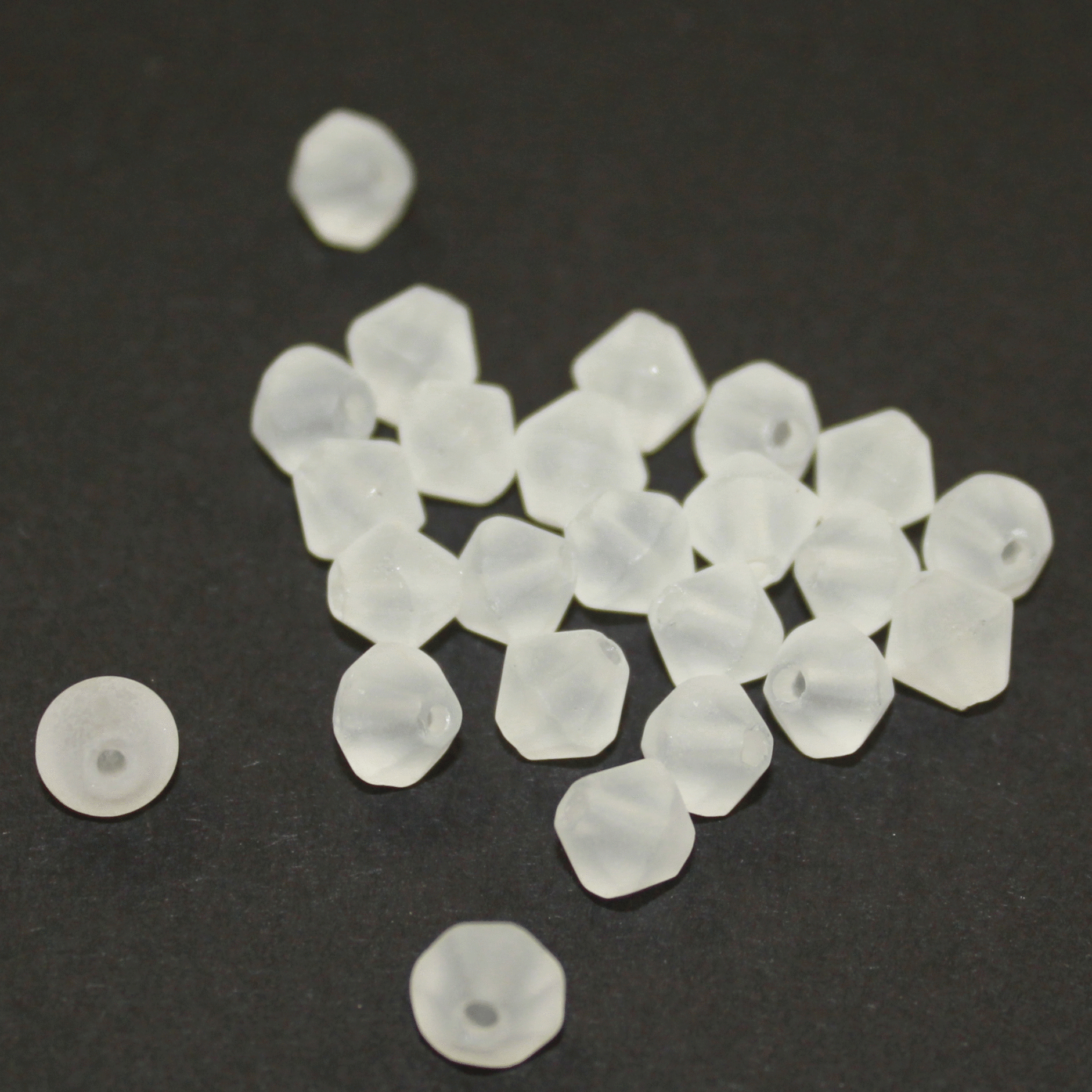 11093/001MC,6Х6 MM,50г.MATT PLAIN намистини Crystal Art