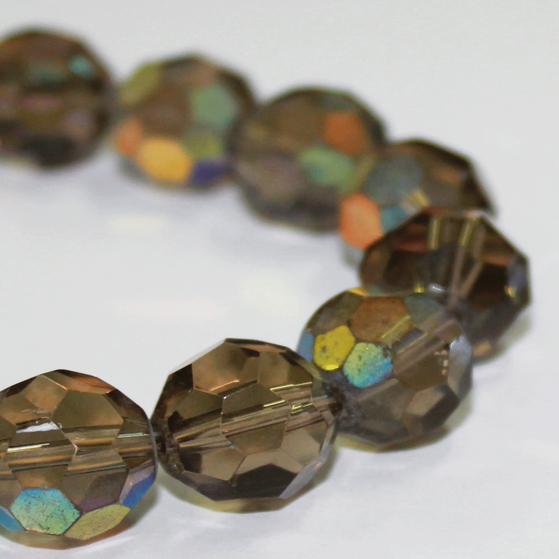 11326/029HRBC,12MM,37шт/нитка Crystal Art намистини