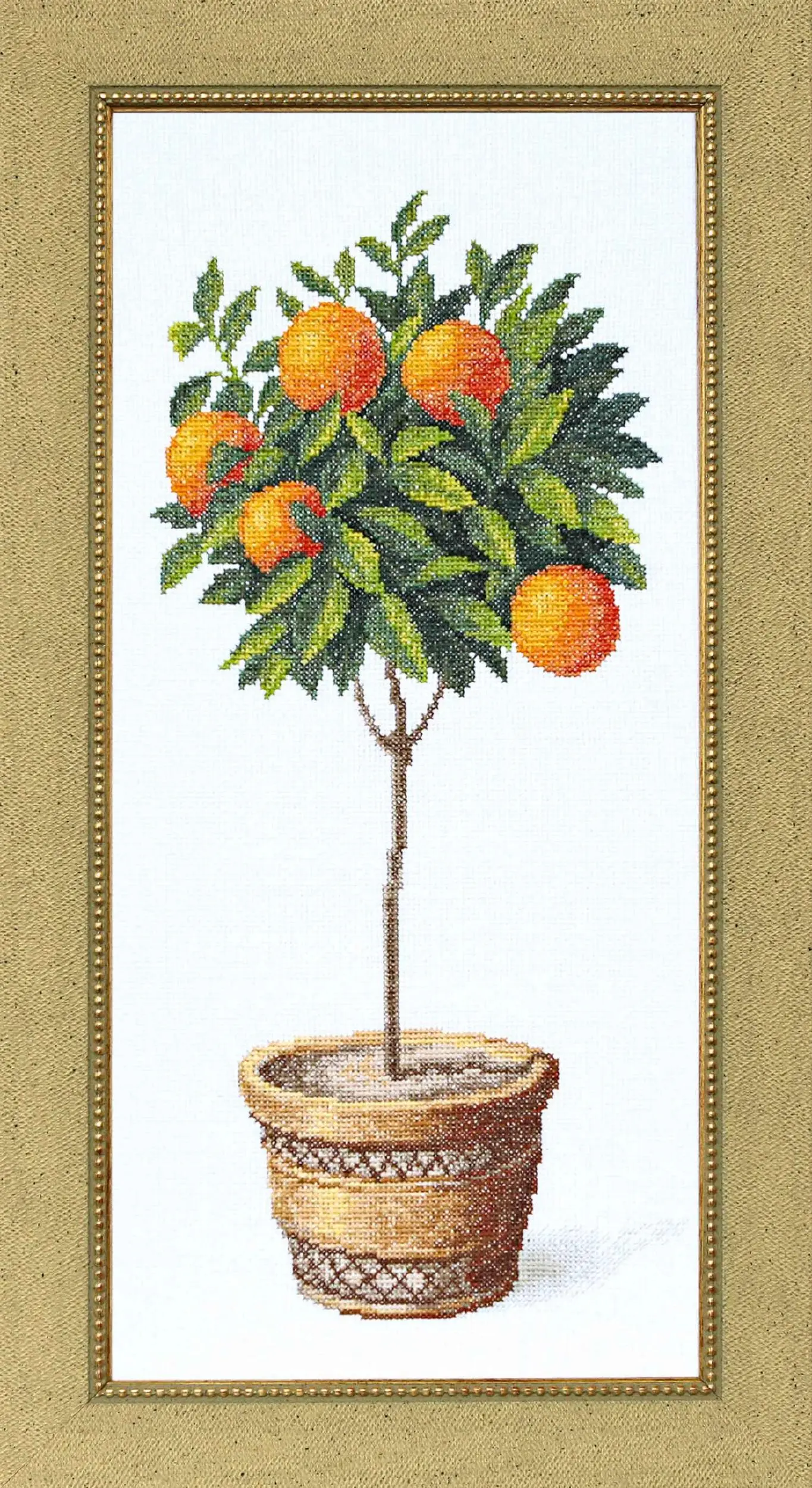 ВТ-127 Набір для вишивання хрестиком Crystal Art Апельсинове дерево