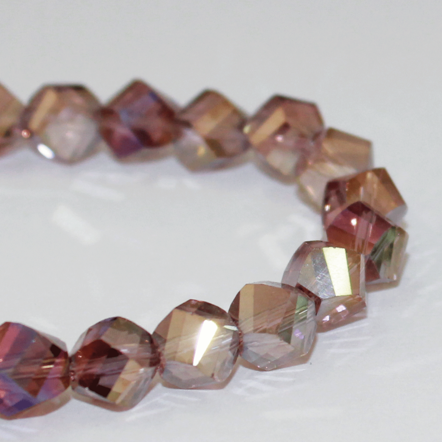 11332/025ABC,8MM,56шт/нитка Crystal Art намистини