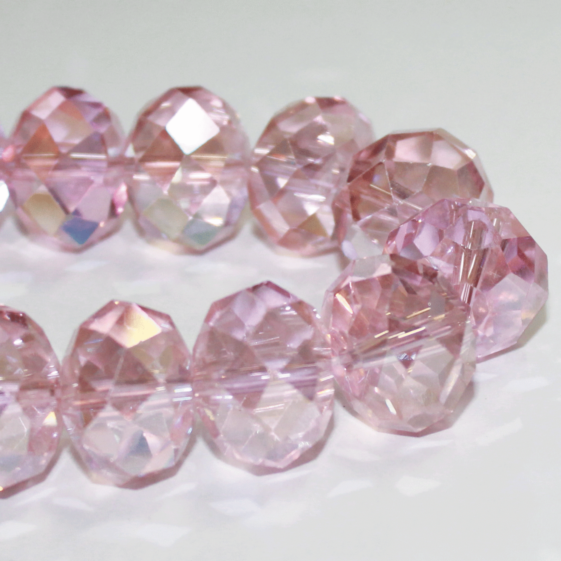 11318/049ABC,14X18 MM,31шт/нитка Crystal Art намистини