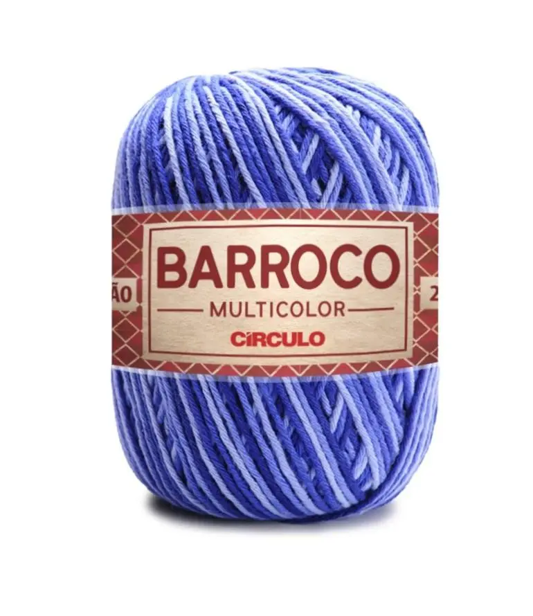 9172 BARROCO MULTICO (100% бавовна, 200гр. 226м. 6 мот. в уп.)