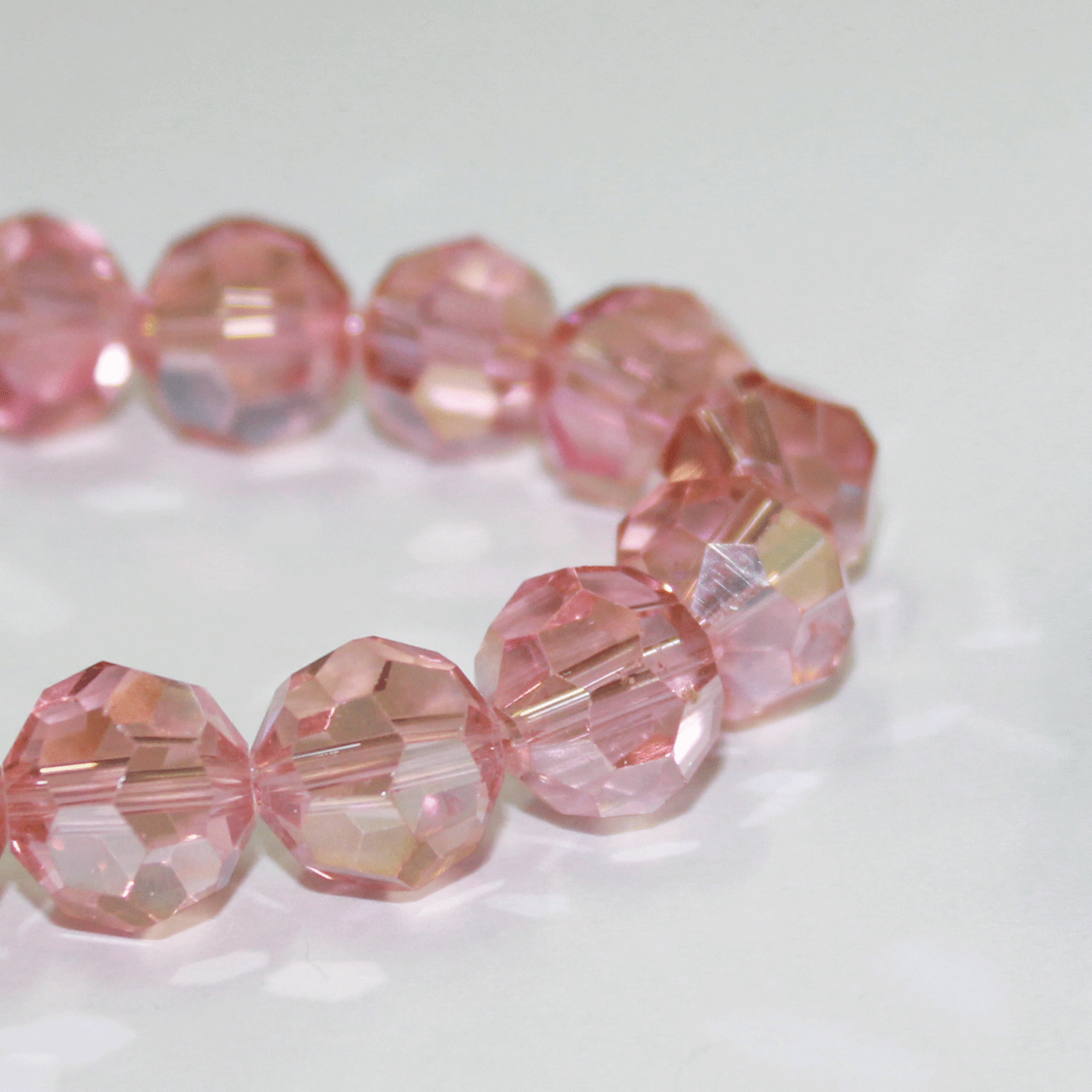 11326/050ABC,12MM,37шт/нитка Crystal Art намистини