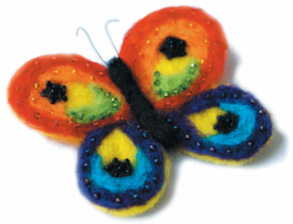 Набір для валяння іграшок Чарівна Мить В-09 Метелик