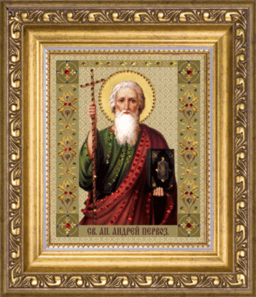 Набір картина стразами Чарівна Мить КС-073 Ікона святого апостола Андрія Первозванного