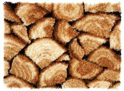 PN-0157818 Набір для вишивання килимка Vervaco Деревяні блоки 