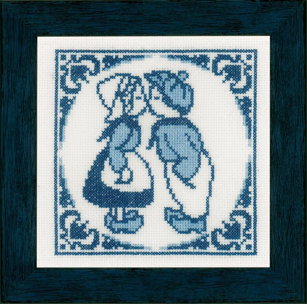PN-0164061 Набір для вишивки хрестом LanArte Синій комплект